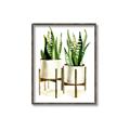 Picture of House Plants II  _GroupedProduct_Rectangle_Portrait_Canvas_Framed_