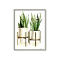 Picture of House Plants II  _GroupedProduct_Rectangle_Portrait_Canvas_Framed_