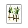 Picture of House Plants II  _GroupedProduct_Rectangle_Portrait_Canvas_Framed_