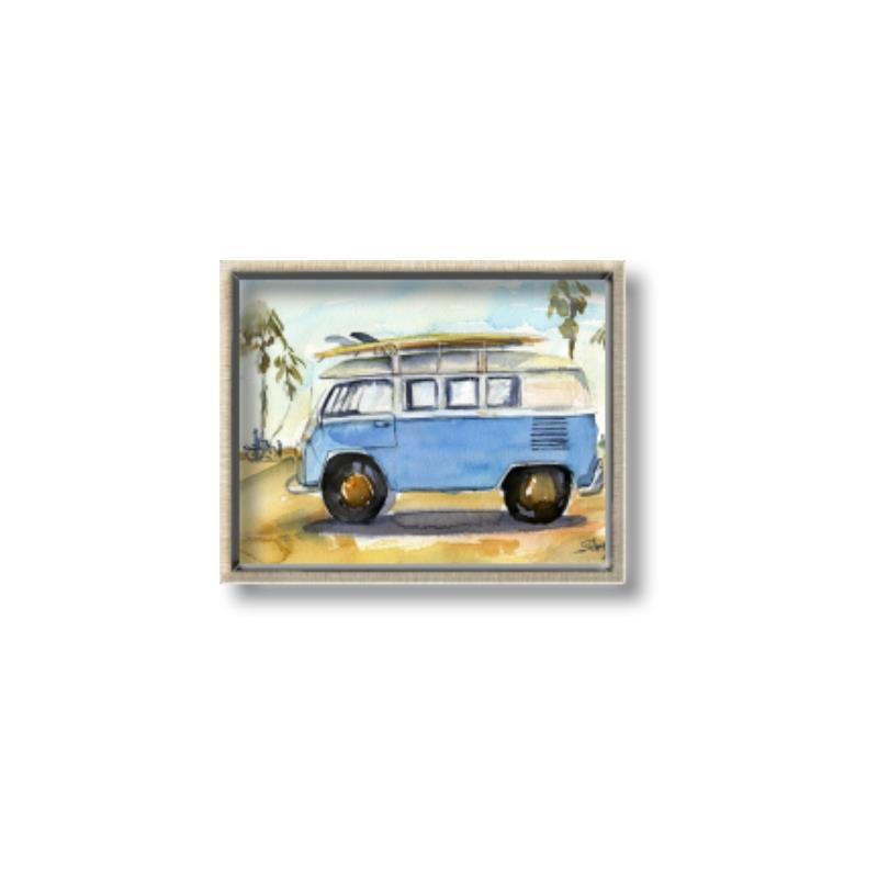 Picture of Ride to the Beach _GroupedProduct_Rectangle_Landscape_Canvas_Framed_