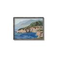 Picture of Cliff Beach _GroupedProduct_Rectangle_Landscape_Canvas_Framed_
