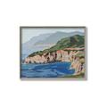 Picture of Cliff Beach _GroupedProduct_Rectangle_Landscape_Canvas_Framed_