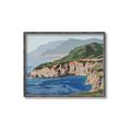 Picture of Cliff Beach _GroupedProduct_Rectangle_Landscape_Canvas_Framed_