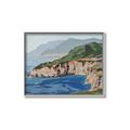 Picture of Cliff Beach _GroupedProduct_Rectangle_Landscape_Canvas_Framed_