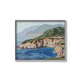 Picture of Cliff Beach _GroupedProduct_Rectangle_Landscape_Canvas_Framed_