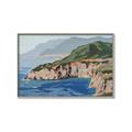 Picture of Cliff Beach _GroupedProduct_Rectangle_Landscape_Canvas_Framed_