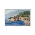 Picture of Cliff Beach _GroupedProduct_Rectangle_Landscape_Canvas_Framed_