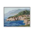 Picture of Cliff Beach _GroupedProduct_Rectangle_Landscape_Canvas_Framed_