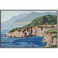 Picture of Cliff Beach _GroupedProduct_Rectangle_Landscape_Canvas_Framed_