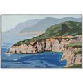 Picture of Cliff Beach _GroupedProduct_Rectangle_Landscape_Canvas_Framed_
