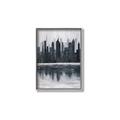 Picture of City from afar _GroupedProduct_Rectangle_Portrait_Canvas_Framed_