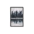 Picture of City from afar _GroupedProduct_Rectangle_Portrait_Canvas_Framed_