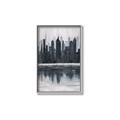 Picture of City from afar _GroupedProduct_Rectangle_Portrait_Canvas_Framed_