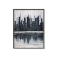 Picture of City from afar _GroupedProduct_Rectangle_Portrait_Canvas_Framed_