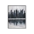 Picture of City from afar _GroupedProduct_Rectangle_Portrait_Canvas_Framed_