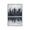 Picture of City from afar _GroupedProduct_Rectangle_Portrait_Canvas_Framed_