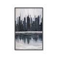 Picture of City from afar _GroupedProduct_Rectangle_Portrait_Canvas_Framed_