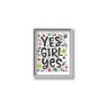 Picture of Yes Girl  _GroupedProduct_Rectangle_Portrait_Canvas_Framed_