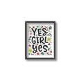 Picture of Yes Girl  _GroupedProduct_Rectangle_Portrait_Canvas_Framed_
