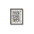Picture of Yes Girl  _GroupedProduct_Rectangle_Portrait_Canvas_Framed_