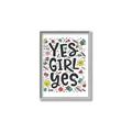 Picture of Yes Girl  _GroupedProduct_Rectangle_Portrait_Canvas_Framed_