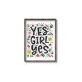 Picture of Yes Girl  _GroupedProduct_Rectangle_Portrait_Canvas_Framed_