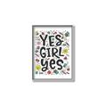 Picture of Yes Girl  _GroupedProduct_Rectangle_Portrait_Canvas_Framed_