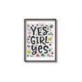 Picture of Yes Girl  _GroupedProduct_Rectangle_Portrait_Canvas_Framed_