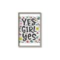 Picture of Yes Girl  _GroupedProduct_Rectangle_Portrait_Canvas_Framed_