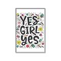 Picture of Yes Girl  _GroupedProduct_Rectangle_Portrait_Canvas_Framed_