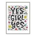 Picture of Yes Girl  _GroupedProduct_Rectangle_Portrait_Canvas_Framed_
