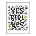 Picture of Yes Girl  _GroupedProduct_Rectangle_Portrait_Canvas_Framed_