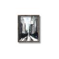 Picture of Snowy New York  _GroupedProduct_Rectangle_Portrait_Canvas_Framed_