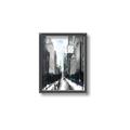 Picture of Snowy New York  _GroupedProduct_Rectangle_Portrait_Canvas_Framed_