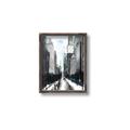 Picture of Snowy New York  _GroupedProduct_Rectangle_Portrait_Canvas_Framed_