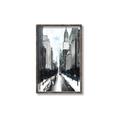 Picture of Snowy New York  _GroupedProduct_Rectangle_Portrait_Canvas_Framed_