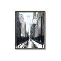 Picture of Snowy New York  _GroupedProduct_Rectangle_Portrait_Canvas_Framed_
