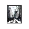 Picture of Snowy New York  _GroupedProduct_Rectangle_Portrait_Canvas_Framed_