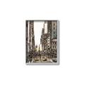 Picture of City Life  _GroupedProduct_Rectangle_Portrait_Canvas_Framed_