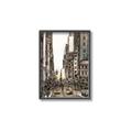 Picture of City Life  _GroupedProduct_Rectangle_Portrait_Canvas_Framed_