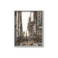 Picture of City Life  _GroupedProduct_Rectangle_Portrait_Canvas_Framed_