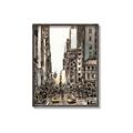 Picture of City Life  _GroupedProduct_Rectangle_Portrait_Canvas_Framed_