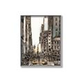 Picture of City Life  _GroupedProduct_Rectangle_Portrait_Canvas_Framed_