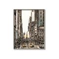 Picture of City Life  _GroupedProduct_Rectangle_Portrait_Canvas_Framed_