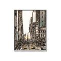 Picture of City Life  _GroupedProduct_Rectangle_Portrait_Canvas_Framed_