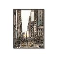Picture of City Life  _GroupedProduct_Rectangle_Portrait_Canvas_Framed_