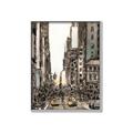 Picture of City Life  _GroupedProduct_Rectangle_Portrait_Canvas_Framed_