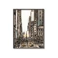 Picture of City Life  _GroupedProduct_Rectangle_Portrait_Canvas_Framed_
