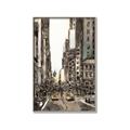 Picture of City Life  _GroupedProduct_Rectangle_Portrait_Canvas_Framed_