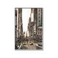 Picture of City Life  _GroupedProduct_Rectangle_Portrait_Canvas_Framed_
